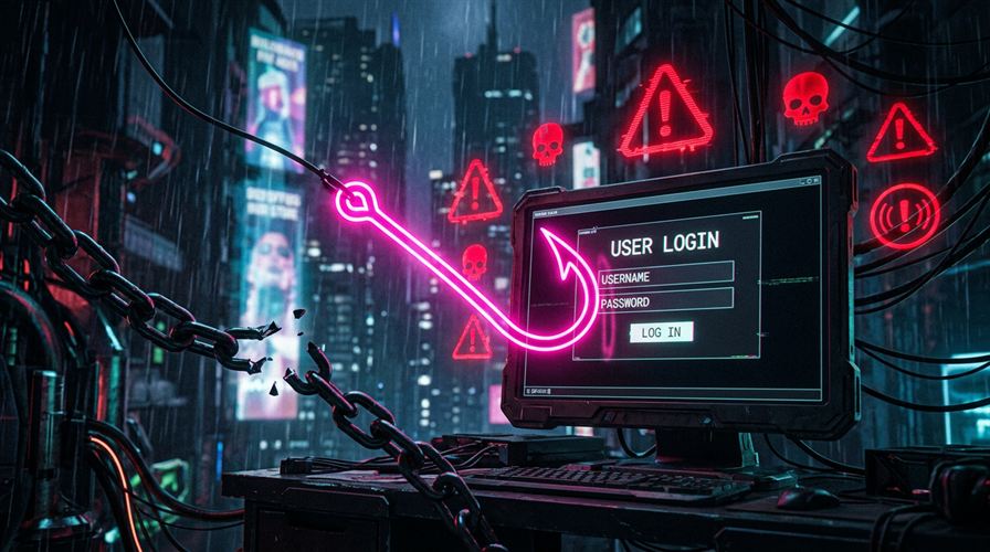 Phishing warning for Nexus Darknet users